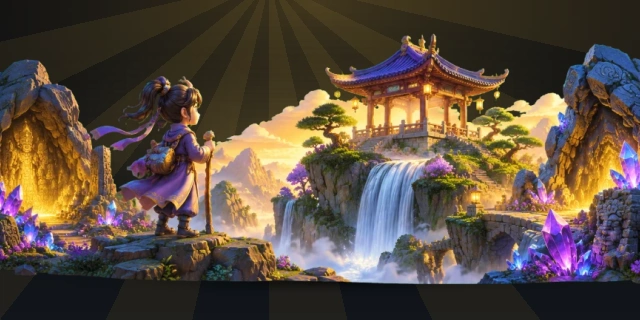 江山美景画
